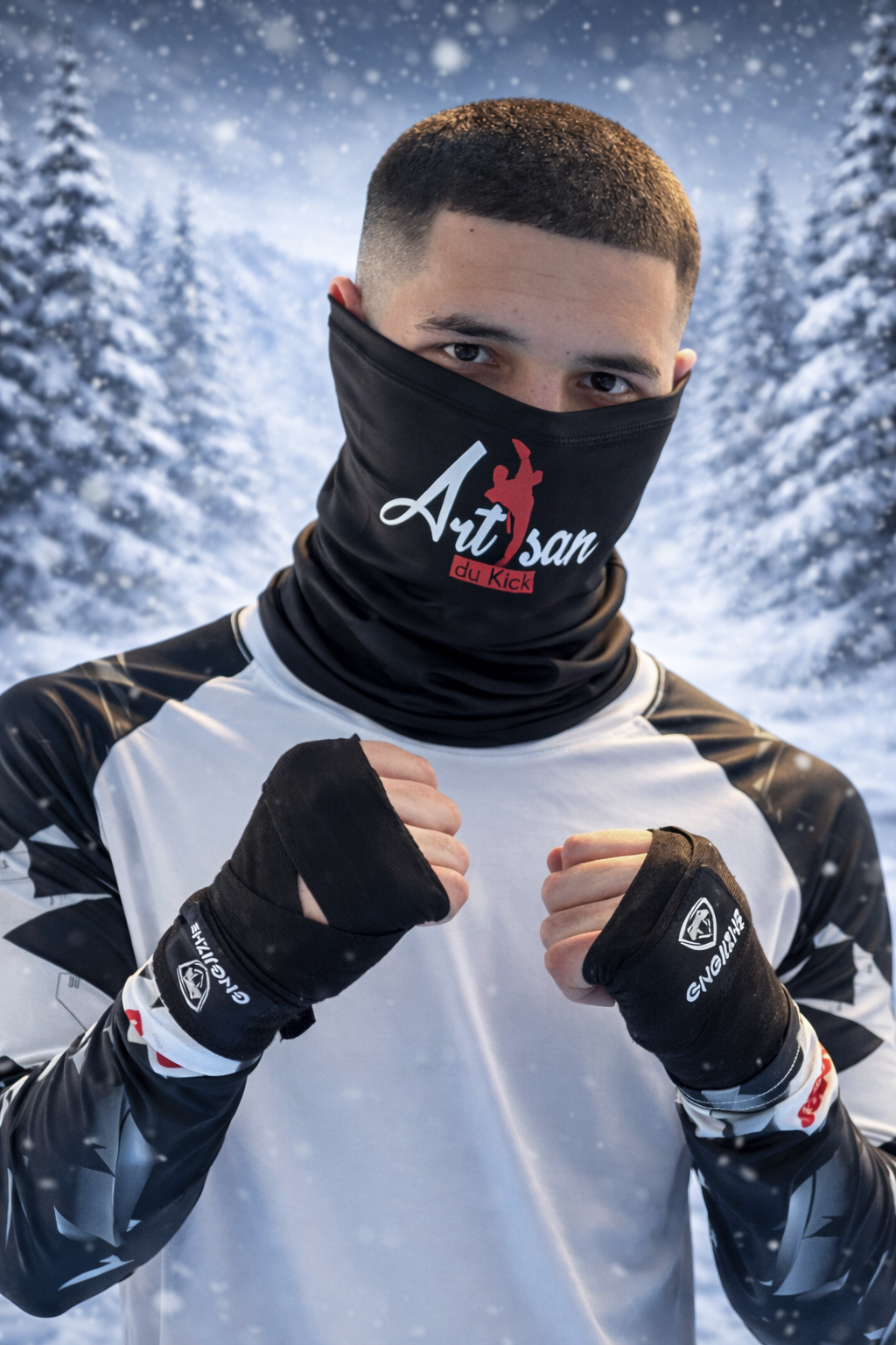 Cache-cou thermique respirant