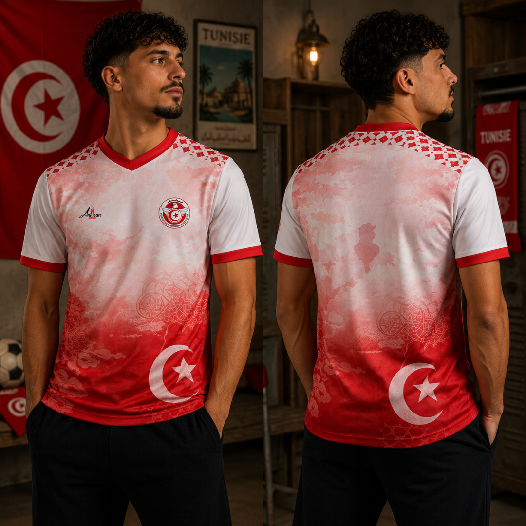 Maillot Tunisie 2026 — Édition Limitée