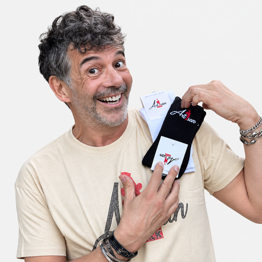Chaussettes sport extensibles – Confort et maintien — vue principale sur fond gris clair